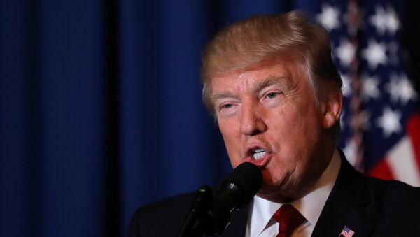 Trump da un discurso tras el ataque estadounidense a Siria - Sputnik Mundo