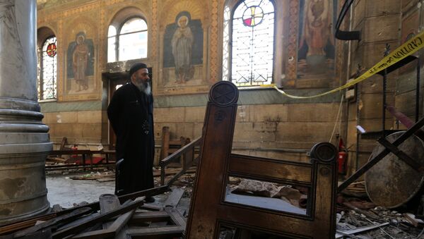 Explosiones en las iglesias coptas de Egipto - Sputnik Mundo
