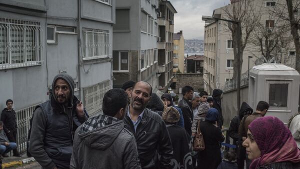 Refugiados sirios en Turquía (imagen referencial) - Sputnik Mundo