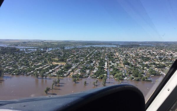 Más de 600 personas fueron desplazadas por las inundaciones en Artigas, al norte de Uruguay - Sputnik Mundo