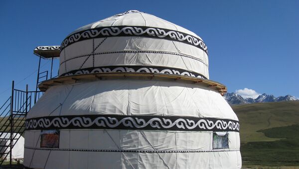 Yurta en Kirguistán - Sputnik Mundo