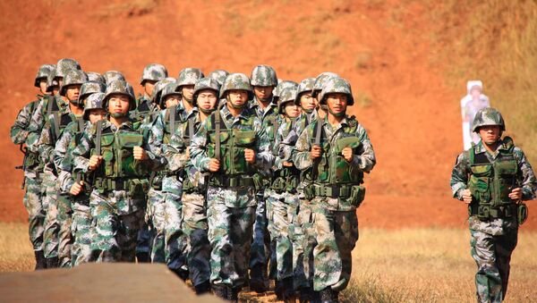 Chinese soldiers. (File) - Sputnik Mundo