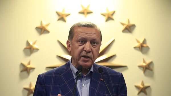 Turkey's President Recep Tayyip Erdogan makes statements in Istanbul - Sputnik Mundo