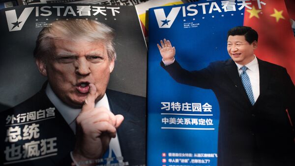 Los presidentes de China y EEUU, Xi Jinping y Donald Trump (archivo) - Sputnik Mundo