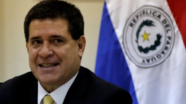 Horacio Cartes, presidente saliente  de Paraguay - Sputnik Mundo
