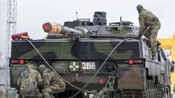 tanque Leopard 2 - Sputnik Mundo