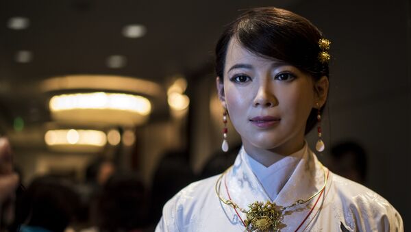 La robot humanoide de China Jia Jia - Sputnik Mundo
