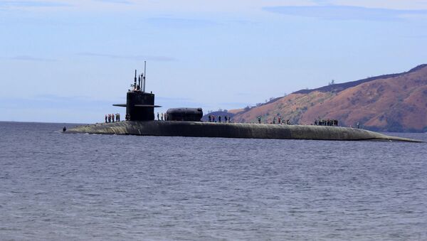 Un submarino estadounidense de la clase Ohio - Sputnik Mundo
