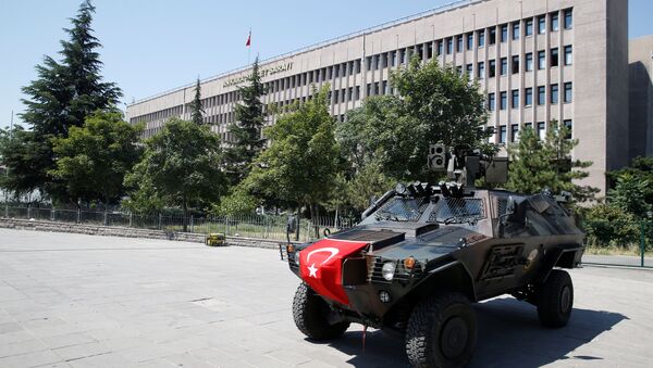 Situación en Ankara tras el fallido golpe de estado (archivo) - Sputnik Mundo