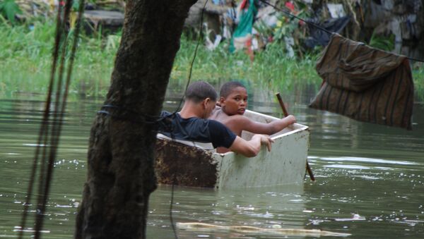 Inundaciones en República Dominicana - Sputnik Mundo
