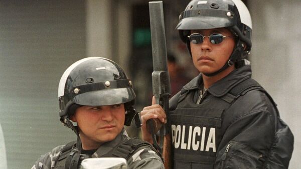 Policía de Ecuador (archivo) - Sputnik Mundo