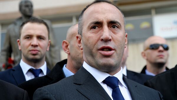 Ramush Haradinaj, el primer ministro de la autoproclamada República de Kosovo - Sputnik Mundo