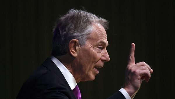 Tony Blair, ex primer ministro de Reino Unido - Sputnik Mundo