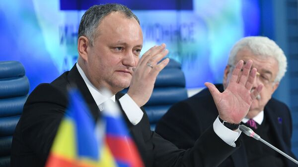 Ígor Dodon, presidente de Moldavia - Sputnik Mundo