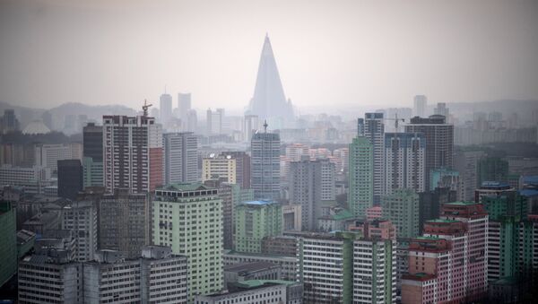 La vista de Pyongyang, capital de Corea del Norte - Sputnik Mundo