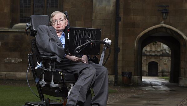 Stephen Hawking, físico y divulgador científico (archivo) - Sputnik Mundo