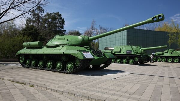 Tanque soviético IS-2 - Sputnik Mundo