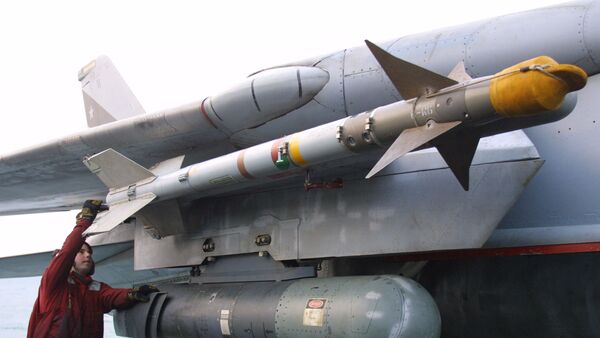 Una bomba AIM-9 sidewinder - Sputnik Mundo