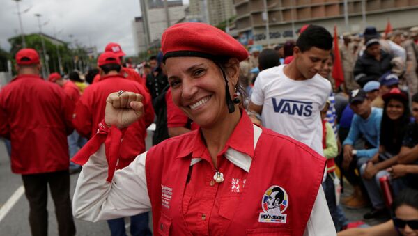 Venezuela se moviliza por el Día de los Trabajadores - Sputnik Mundo