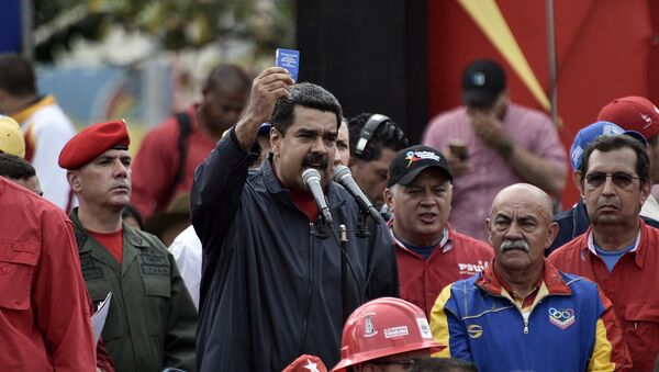 Nicolás Maduro durante una charla en Caracas, Venezuela (archivo) - Sputnik Mundo