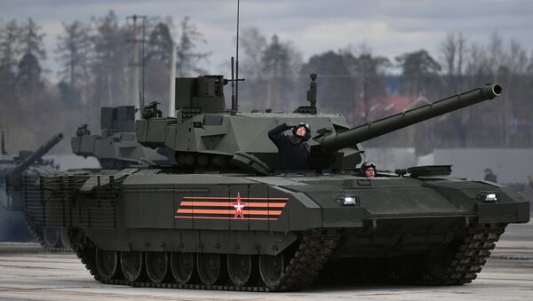 El tanque ruso T-14 Armata - Sputnik Mundo
