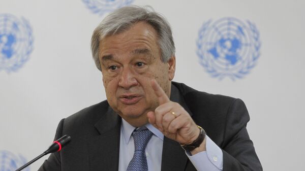 Secretario general de la ONU, Antonio Guterres (archivo) - Sputnik Mundo