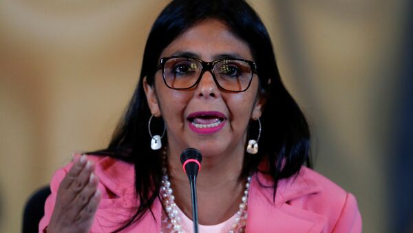 Delcy Rodríguez, presidenta de la Asamblea Nacional Constituyente de Venezuela (archivo) - Sputnik Mundo