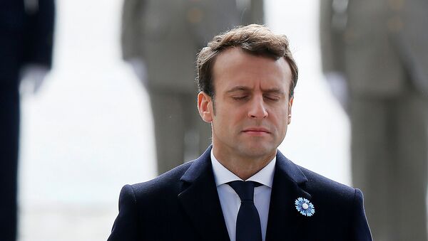 Emmanuel Macron, presidente de Francia (archivo) - Sputnik Mundo