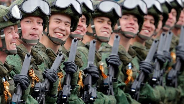 Desfile militar dedicado al 72º aniversario de la victoria en la Gran Guerra Patria - Sputnik Mundo