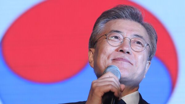 Moon Jae-in, presidente de Corea del Sur - Sputnik Mundo