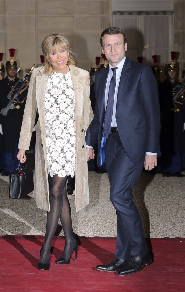 Brigitte Macron, de maestra a nueva primera dama de Francia - Sputnik Mundo