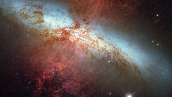 Hubble monitorea una Supernova (imagen referencial) - Sputnik Mundo