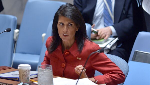 Nikki Haley, la embajadora de EEUU ante la ONU (archivo) - Sputnik Mundo