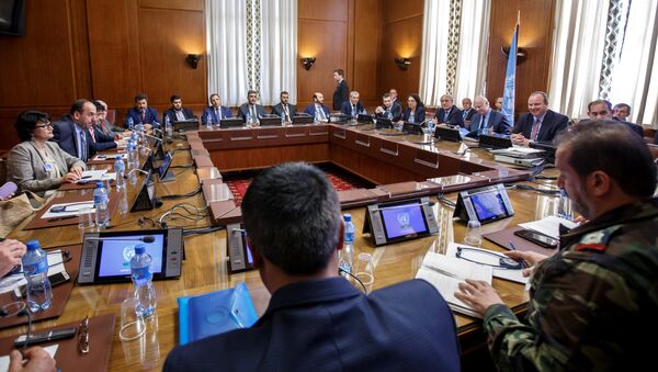 Negociaciones sirias en Ginebra (archivo) - Sputnik Mundo