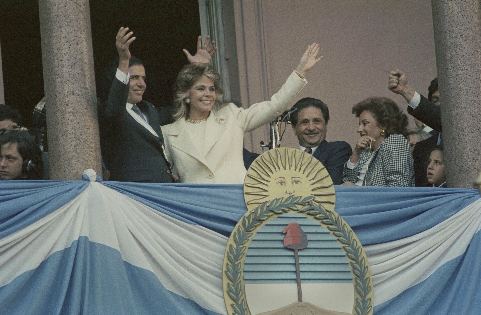 Carlos Menem, expresidente de Argentina y su exesposa, Zulema Yoma (archivo) - Sputnik Mundo, 1920, 11.02.2021