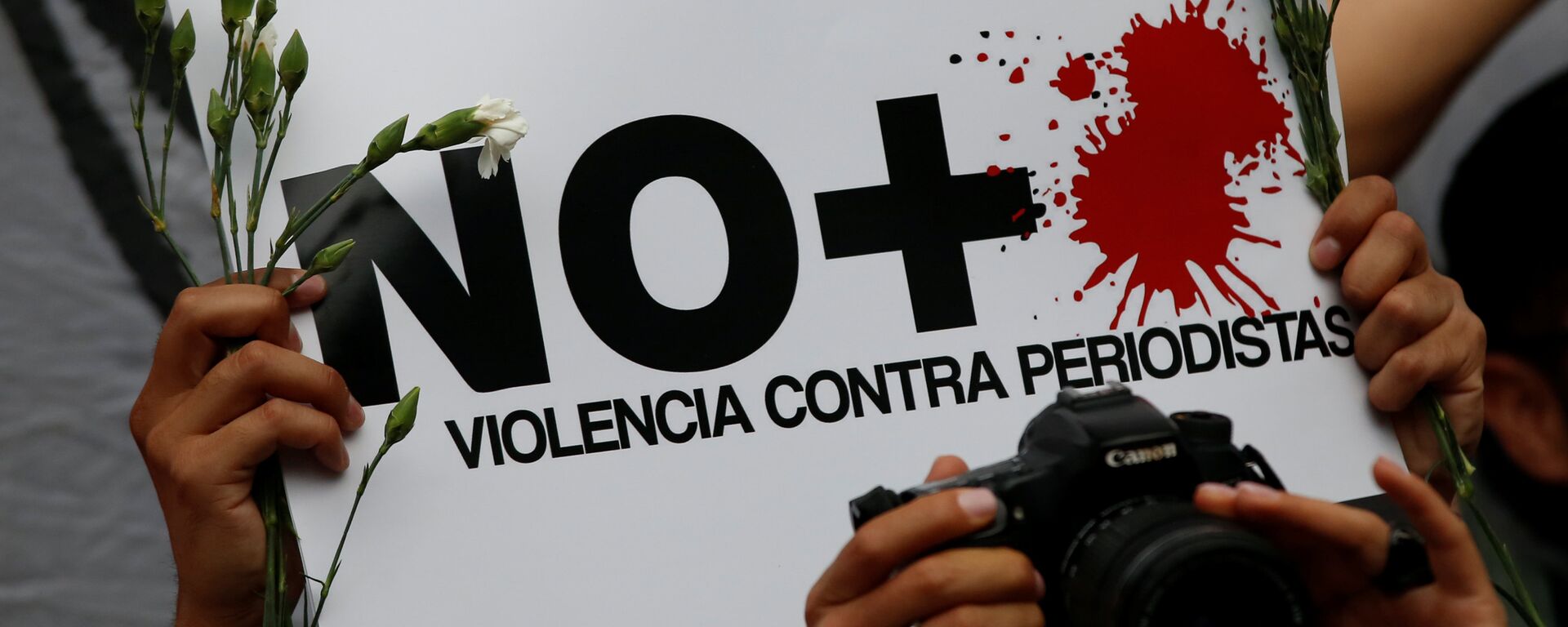 Protesta contra violencia contra periodistas en México - Sputnik Mundo, 1920, 04.01.2022