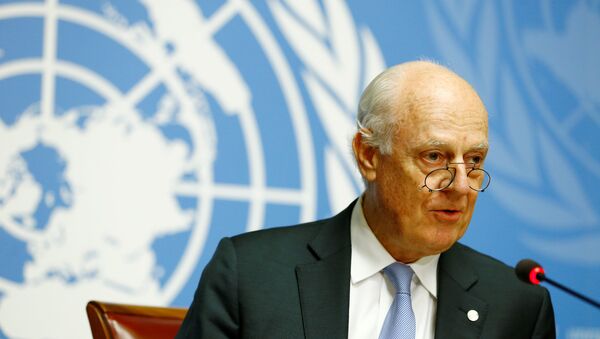 Staffan de Mistura, el enviado de la ONU para Siria - Sputnik Mundo