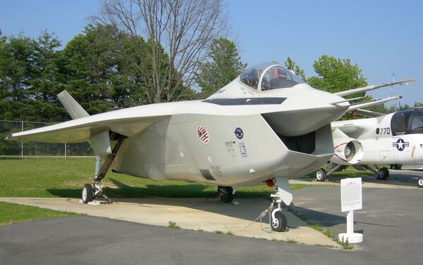 Prototipo del Boeing Joint Strike Fighter X-32B en el Museo del Aire de Patuxent River - Sputnik Mundo