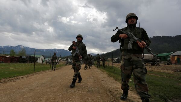 Soldados de la India en Cachemira  - Sputnik Mundo