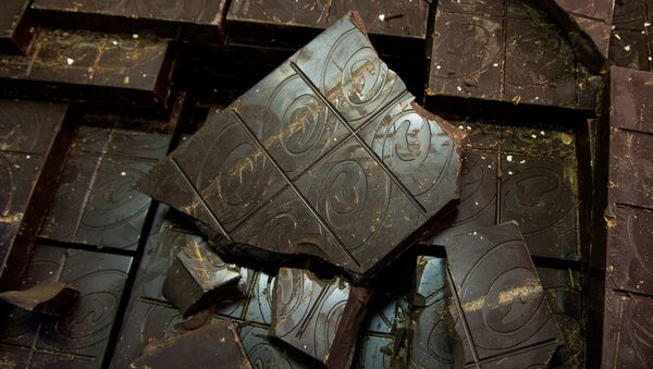 Producción de chocolate en una de las fábricas rusas - Sputnik Mundo