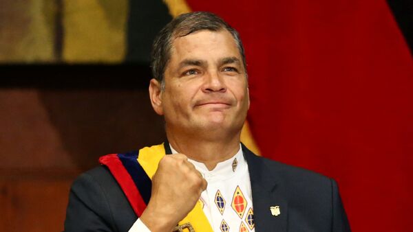 Rafael Correa, expresidente de Ecuador (archivo) - Sputnik Mundo