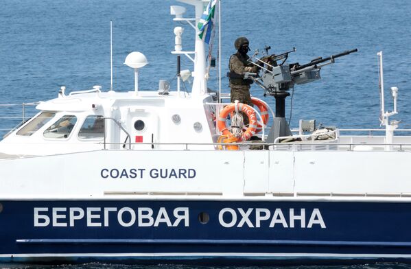 El entrenamiento de las fuerzas especiales del Servicio Federal de Seguridad ruso en Crimea - Sputnik Mundo