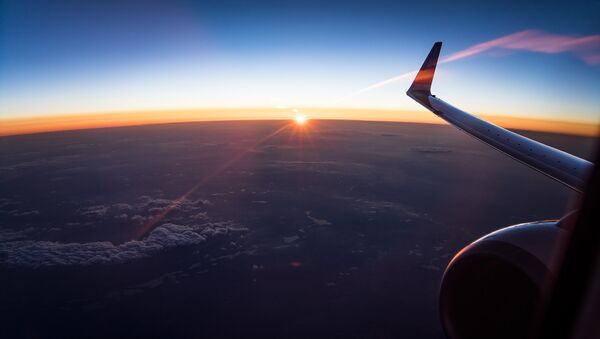 La vista desde el avión - Sputnik Mundo
