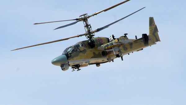 Helicóptero ruso Ka-52 (archivo) - Sputnik Mundo