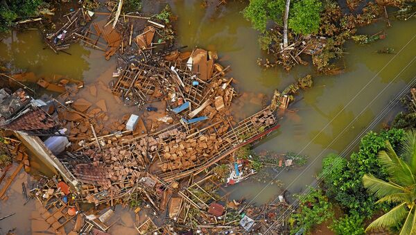 Inundaciones en Sri Lanka - Sputnik Mundo