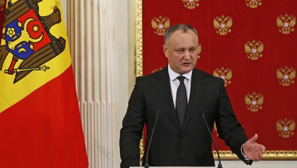 Ígor Dodon, presidente de Moldavia - Sputnik Mundo