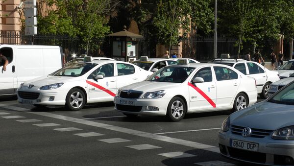 Taxi de Madrid - Sputnik Mundo