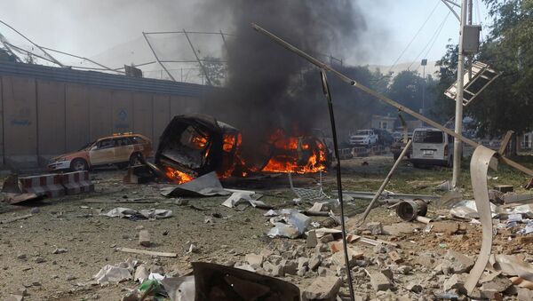 La situación en Kabul, Afganistán, tras la explosión (archivo) - Sputnik Mundo