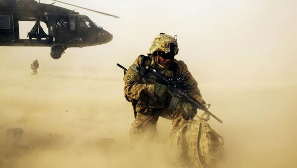 Un soldado estadounidense en Afganistán (archivo) - Sputnik Mundo