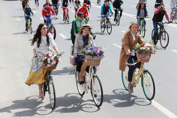 El Día Mundial de la Bicicleta fue establecido por la Asamblea General de la ONU el 12 de abril de 2018. - Sputnik Mundo